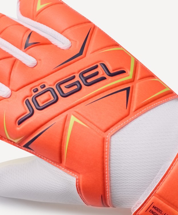 Перчатки вратарские JOGEL Legend BL3 Flat, коралловый (2121759)