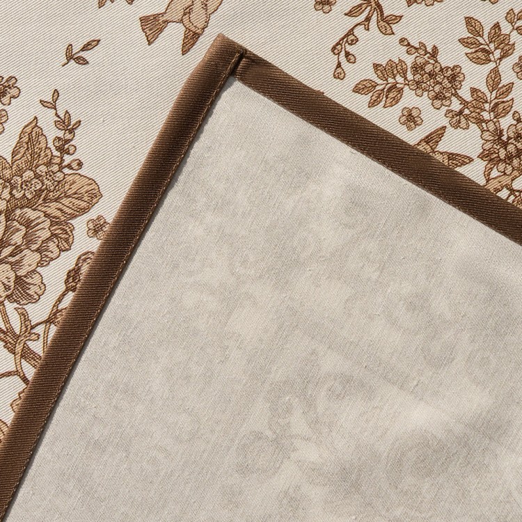 Дорожка " royal garden" 40х146см ,белый ,100% хлопок ,твил с пропиткой (850-754-3) Дорожка " royal garden" 40х146см ,белый ,100% хлопок ,твил с пропиткой (850-754-3)