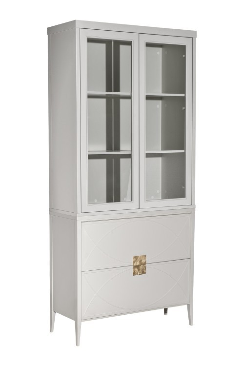 Комод бежевый 2 ящика 100*80*40см (TT-00015928)