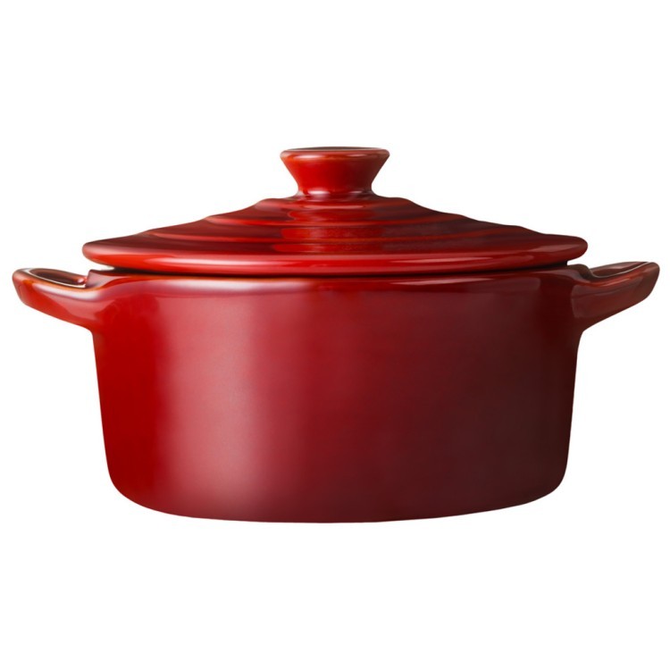 Горшочек для запекания reactive red 18,5*14,5*6,5/10см 600 мл Agness (780-138)