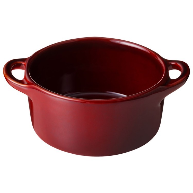 Горшочек для запекания reactive red 18,5*14,5*6,5/10см 600 мл Agness (780-138)