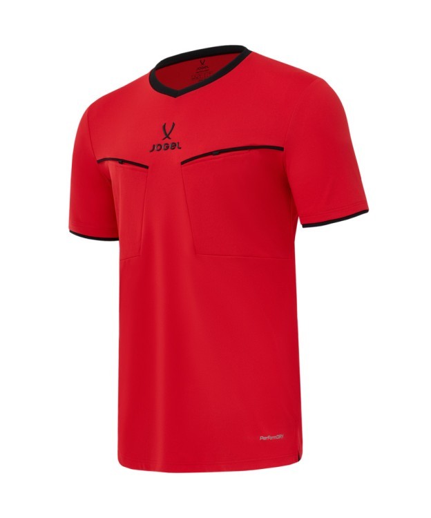 Футболка судейская JOGEL DIVISION PerFormDRY Referee SS Tee 2.0, красный (2133858)