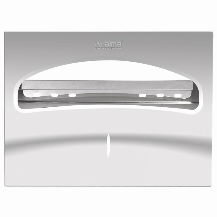Диспенсер для покрытий на унитаз Laima Professional INOX нержавеющая сталь зеркальный 605703 (91893)