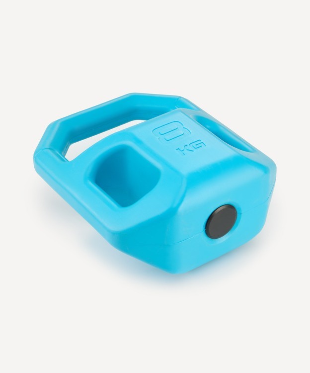 Гиря пластиковая Starfit DB-505, 8 кг, синий (2113753)