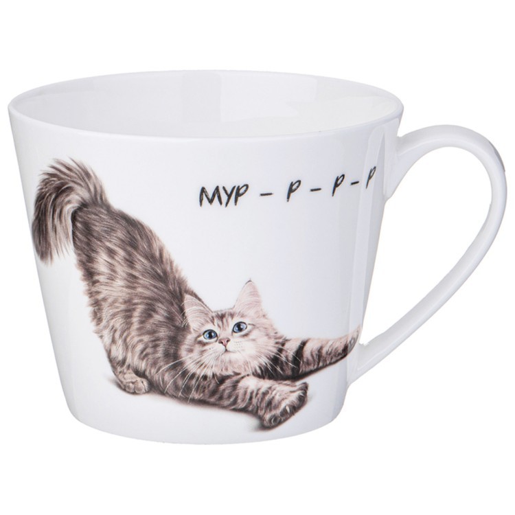 Кружка lefard "бери кота" 450 мл, разноцветный (104-968-11) 