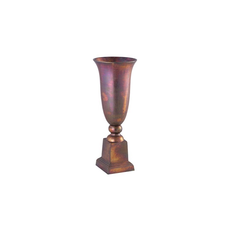 Ваза 10524-64, металл, copper, ROOMERS FURNITURE