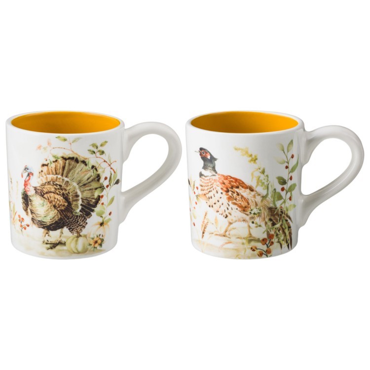 Набор кружек lefard "forest tale" акварель природы 2 шт. 460 мл, разноцветный (585-142) 