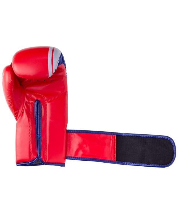 Перчатки боксерские Knockout BGK-2266, 14 oz, к/з, красный (678335)