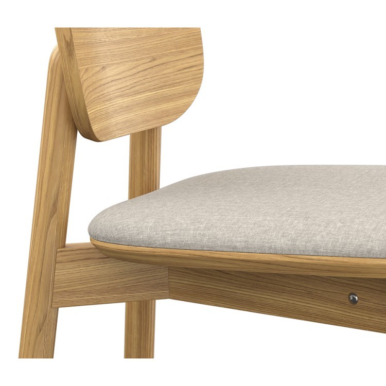 Стул барный saga, рогожка, бежевый (76414)