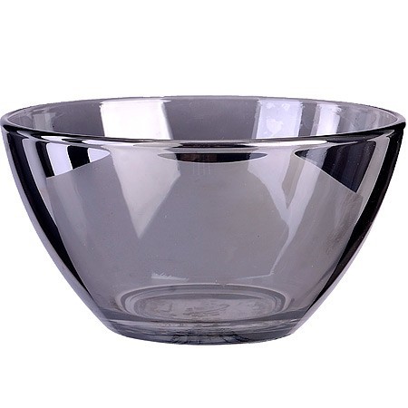 Салатник 13 см 500мл Сияющий графит стекло (GR1542-1-06)