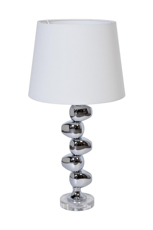 Лампа настольная плафон белый d.35*71см(2) (TT-00003712)