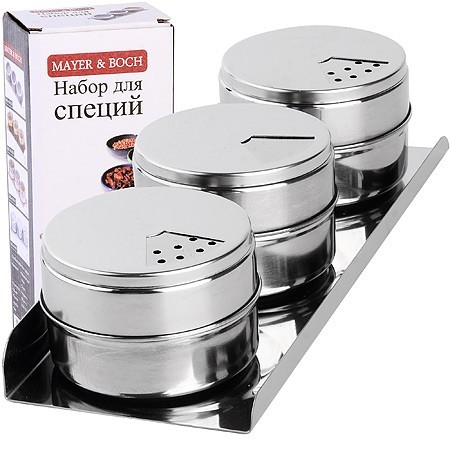Набор специй и приправ 4предмета (16 специи внутри) Mayer&Boch (40468) Набор специй и приправ 4предмета (16 специи внутри) Mayer&Boch (40468)