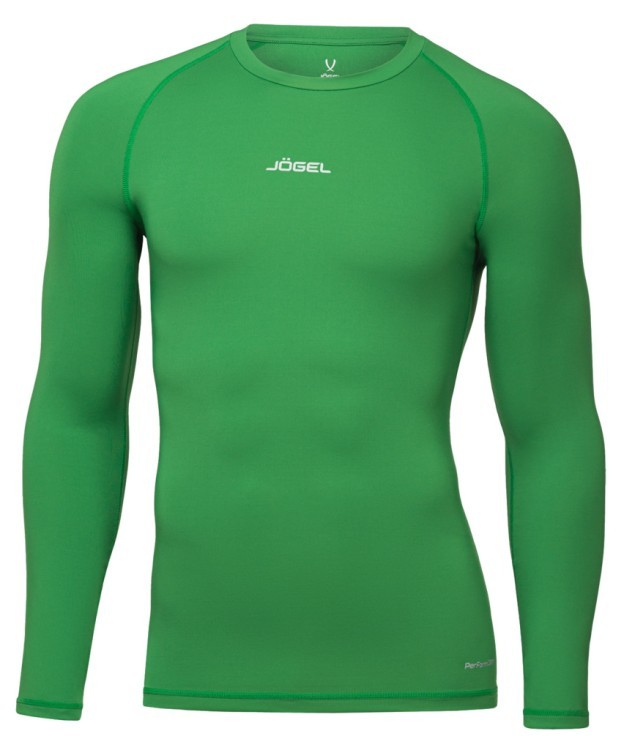 Футболка компрессионная с длинным рукавом JÖGEL CAMP PerFormDRY Baselayer LS Tee, зеленый (2125150) Футболка компрессионная с длинным рукавом JÖGEL CAMP PerFormDRY Baselayer LS Tee, зеленый (2125150)