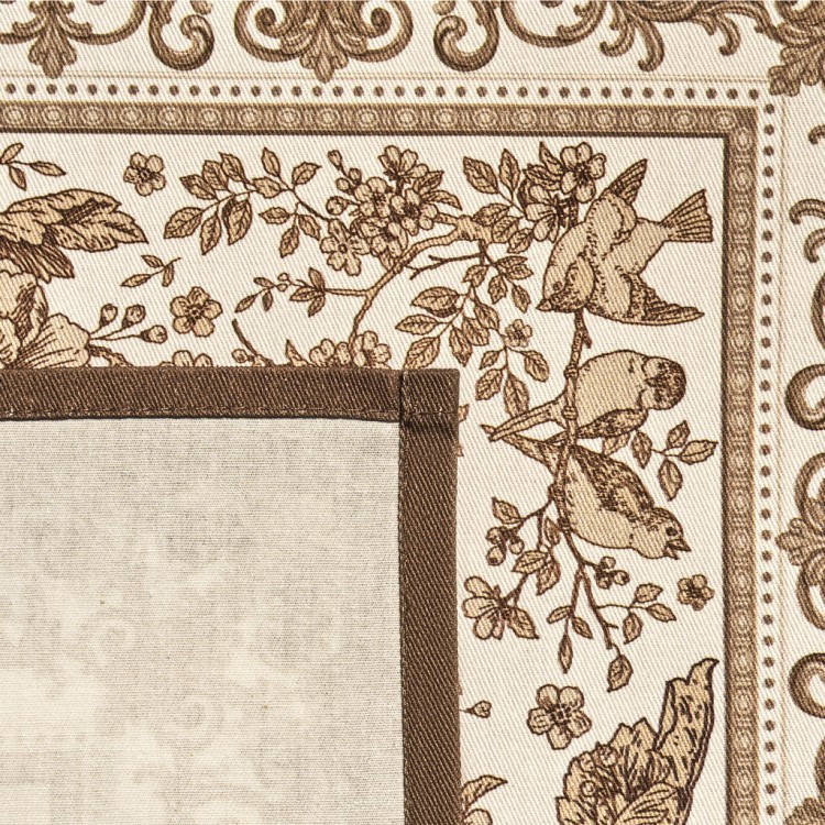 Набор салфеток из 2-х шт "royal garden",40х40см, 100% хлопок ,бежевый ,твил, (850-754-8)  Набор салфеток из 2-х шт "royal garden",40х40см, 100% хлопок ,бежевый ,твил, (850-754-8)