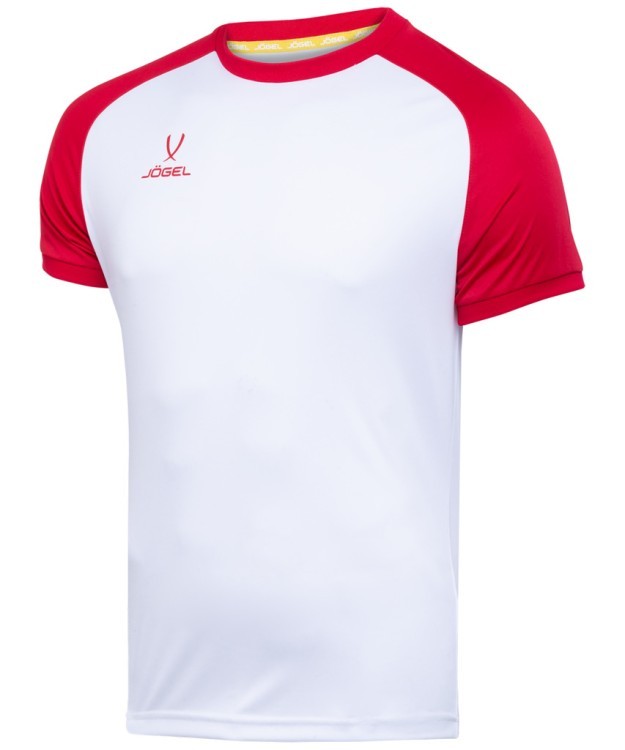 Футболка игровая CAMP Reglan Jersey, белый/красный, детский (702194) Футболка игровая CAMP Reglan Jersey, белый/красный, детский (702194)