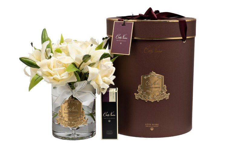 Диффузор  Roses&Lilies Champagne, спрей Roses oud+White Gardenia 10ml в упак. (TT-00010738)