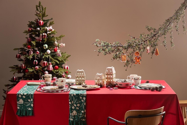 Набор из двух тарелок nordic winter из коллекции new year essential, D26,5 см (79245)