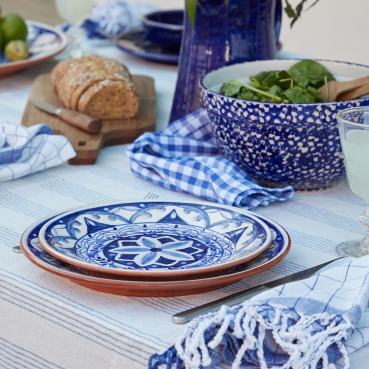 Чаша F30-BW(CFL0431), 17.8, керамика, blue/white, CASAFINA BY COSTA NOVA