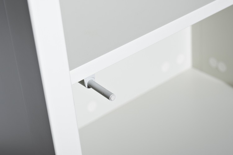 Шкаф-витрина бежевый 1 стеклянный фасад 60*158*40см (TT-00015931)