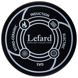 Набор кастрюль lefard эмалированных серия яблоневый сад, 6пр. 2,1л, 2,8л и 3,8л Lefard (950-777)