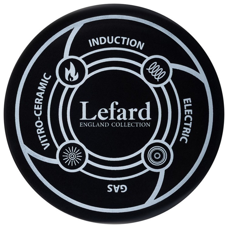 Набор кастрюль lefard эмалированных серия яблоневый сад, 6пр. 2,1л, 2,8л и 3,8л Lefard (950-777)