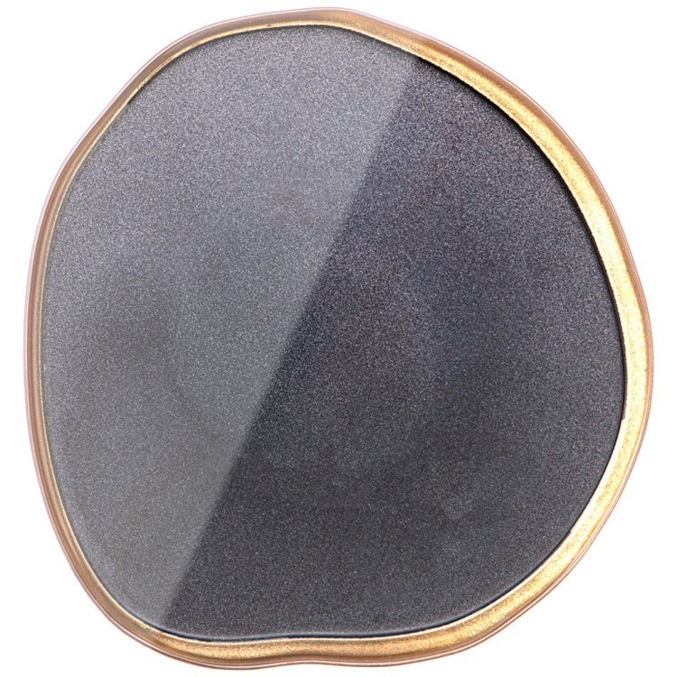 Тарелка сервировочная "bohemia" black  21см АКСАМ (339-442)