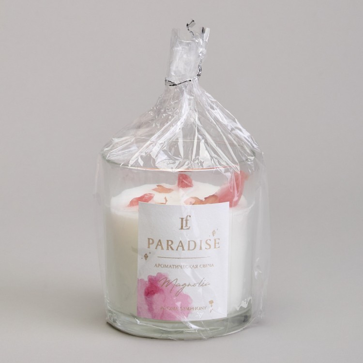 Свеча ароматизированная в стакане "paradise" magnolia 8*9 см мал.= 9шт. Lefard (605-105) Свеча ароматизированная в стакане "paradise" magnolia 8*9 см мал.= 9шт. Lefard (605-105)