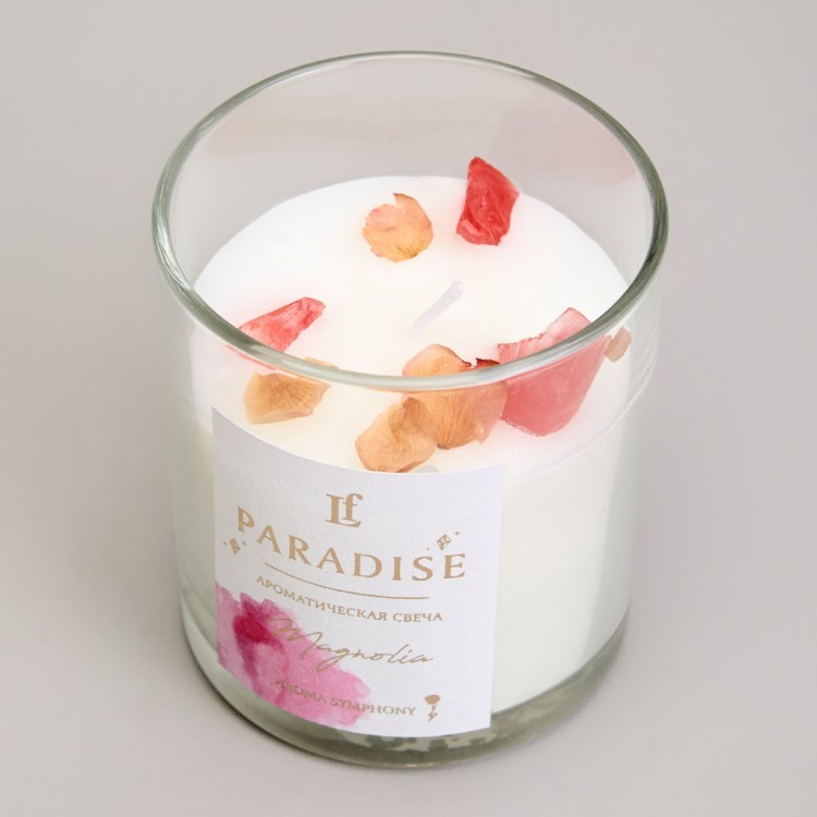 Свеча ароматизированная в стакане "paradise" magnolia 8*9 см мал.= 9шт. Lefard (605-105) Свеча ароматизированная в стакане "paradise" magnolia 8*9 см мал.= 9шт. Lefard (605-105)