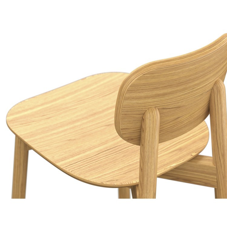 Стул полубарный saga, ясень (76418)