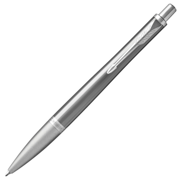 Ручка шариковая Parker Urban Premium Silvered Powder CT с гравировкой 1931578 (65926)