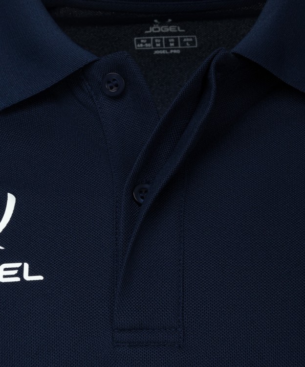 Поло JÖGEL CAMP 2 Poly Polo, темно-синий (2112133) Поло JÖGEL CAMP 2 Poly Polo, темно-синий (2112133)