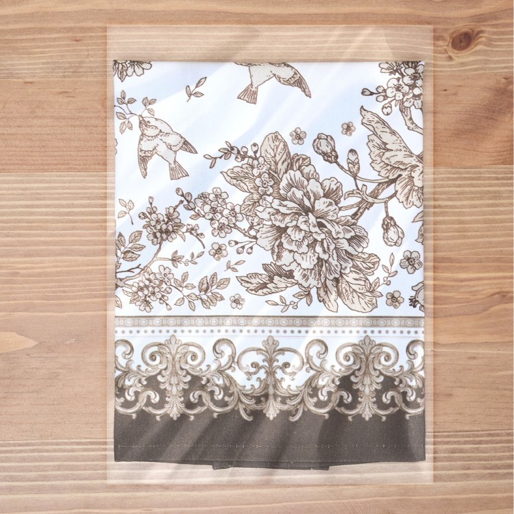 Фартук "royal garden", 60х70см ,100% хлопок,белый ,твил,пропитка Lefard (850-754-7)