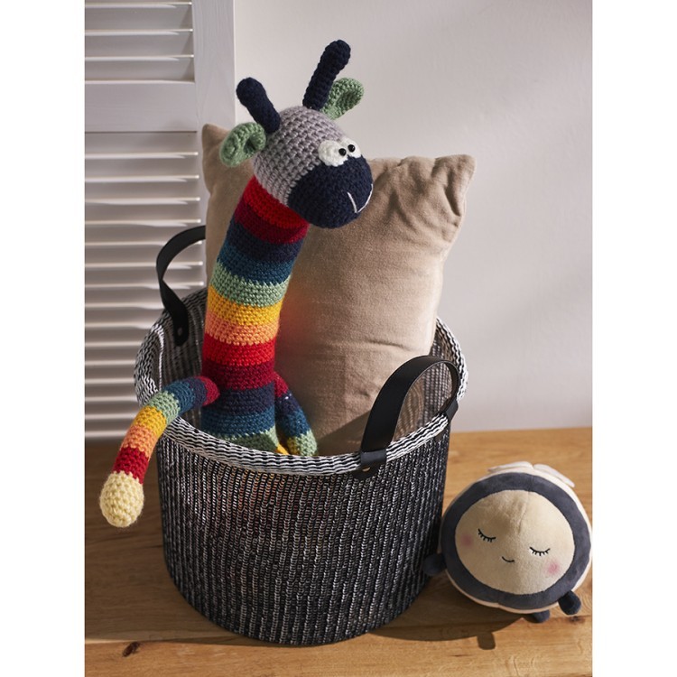 Корзина для хранения sustainable collection, D32х28 см, черная (77678)