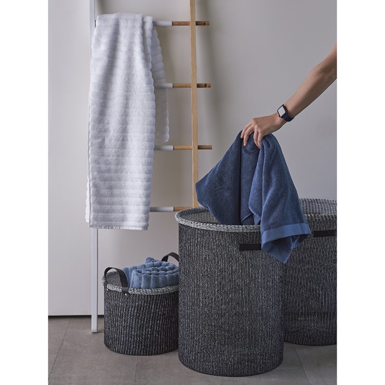 Корзина для хранения sustainable collection, D32х28 см, черная (77678)