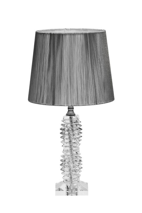 Лампа настольная серебряный плафон 14х14х51 см (TT-00001010)