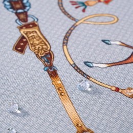 Скатерть "passage" 140х180см ,серый, 100% хлопок,твил c пропиткой Lefard (850-761-2)