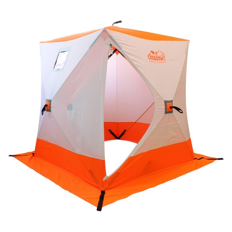 Зимняя палатка куб Следопыт 1,8*1,8 м Oxford 240D PU 2000 PF-TW-02/04 (белый/оранжевый) (55064) Зимняя палатка куб Следопыт 1,8*1,8 м Oxford 240D PU 2000 PF-TW-02/04 (белый/оранжевый) (55064)