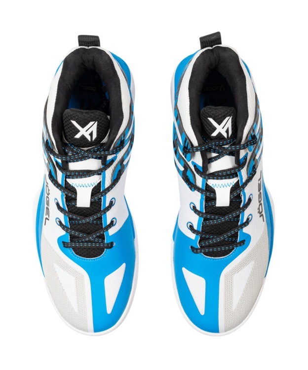 БЕЗ УПАКОВКИ Кроссовки баскетбольные JOGEL X1, White/blue (2127755)