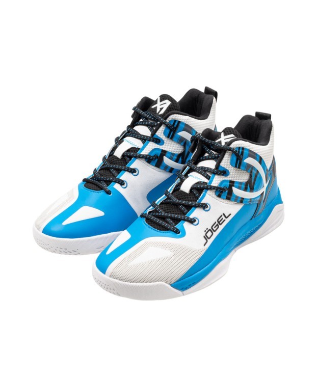 БЕЗ УПАКОВКИ Кроссовки баскетбольные JOGEL X1, White/blue (2127755)
