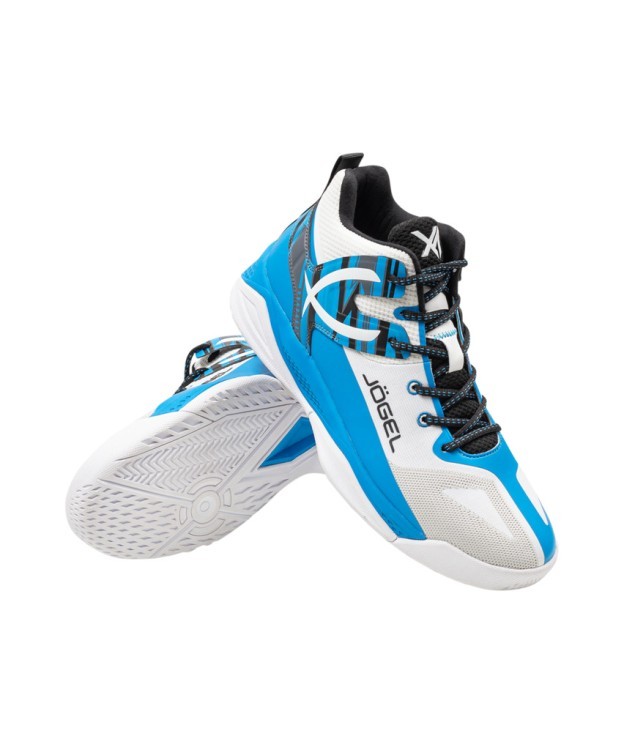 БЕЗ УПАКОВКИ Кроссовки баскетбольные JOGEL X1, White/blue (2127755)