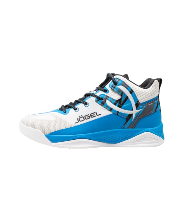 БЕЗ УПАКОВКИ Кроссовки баскетбольные JOGEL X1, White/blue (2127755)