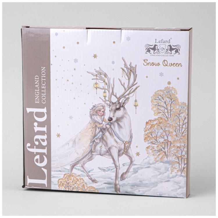 Тарелка обеденная lefard "снежная королева" 25,5 см Lefard (590-630)