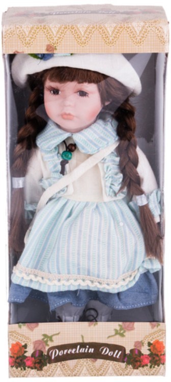 Кукла фарфоровая высота=30 см. RF COLLECTION (346-247)