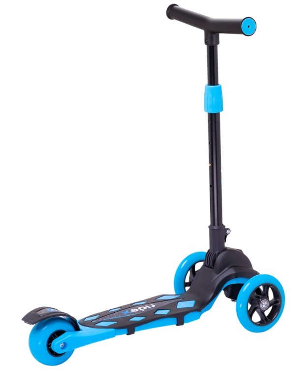БЕЗ УПАКОВКИ Самокат 3-колесный Ridex Robin 3D, 120/90 мм, неоновый голубой (2096040) БЕЗ УПАКОВКИ Самокат 3-колесный Ridex Robin 3D, 120/90 мм, неоновый голубой (2096040)