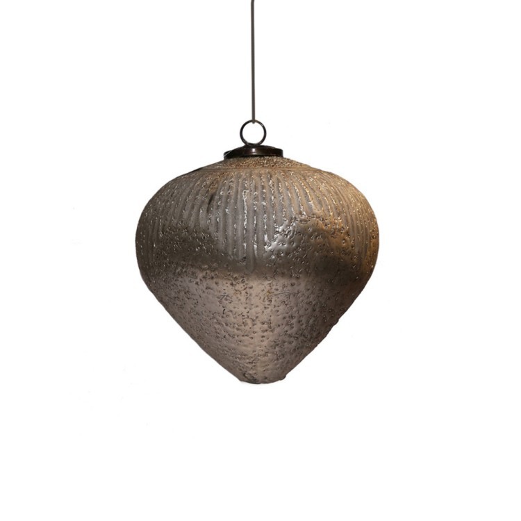 Новогодняя игрушка G19537, стекло, silver/gold, ROOMERS FURNITURE