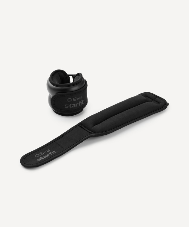 Утяжелители Starfit WT-701, 0,5 кг, черный (2119091)