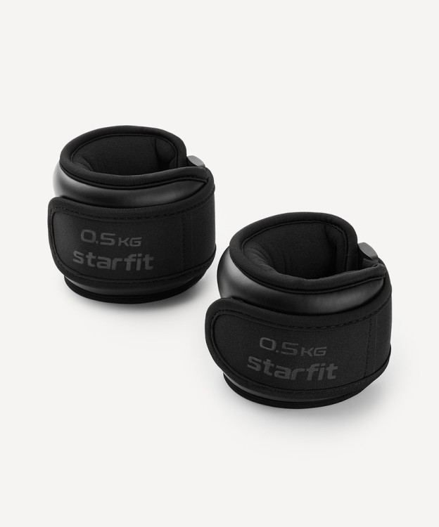 Утяжелители Starfit WT-701, 0,5 кг, черный (2119091)