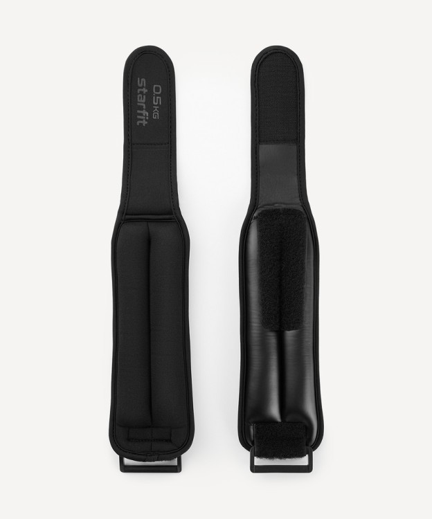 Утяжелители Starfit WT-701, 0,5 кг, черный (2119091)