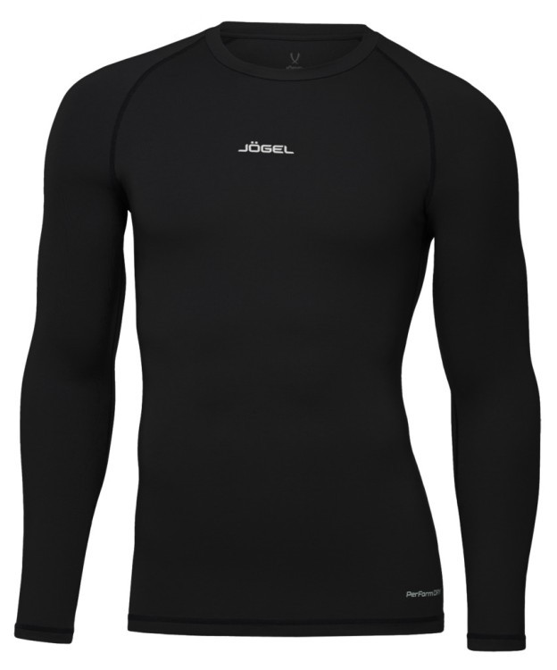 Футболка компрессионная с длинным рукавом JÖGEL CAMP PerFormDRY Baselayer LS Tee, черный (2117693) Футболка компрессионная с длинным рукавом JÖGEL CAMP PerFormDRY Baselayer LS Tee, черный (2117693)