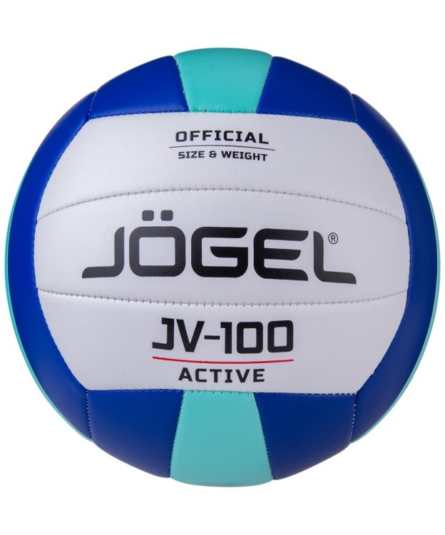 Мяч волейбольный JV-100, синий/мятный (1522440) Мяч волейбольный JV-100, синий/мятный (1522440)